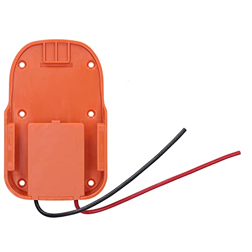 Power Wheels Batterieadapter für Ridgid AEG 18V Hyper Li-Ion Akku DIY Dock Stromanschluss Batteriekonverter 12 Gauge Robotics für RC Spielzeugauto LKW, E-Bike von EVTSCAN