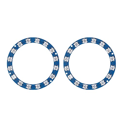 EVTSCAN Verwandeln Sie Ihren Raum Mit Einfach zu Installierenden RGB-LED-Ringen. 2er-Pack Hochheller, Vielseitiger Mikrocontroller-kompatibler Leuchten, Ideal Für Dekorations- Und Videoanwendungen EVTSCAN Verwandeln Sie Ihren Raum Mit Einfach zu Installierenden RGB-LED-Ringen. 2er-Pack Hochheller, Vielseitiger Mikrocontroller-kompatibler Leuchten, Ideal Für Dekorations- Und Videoanwendungen von EVTSCAN