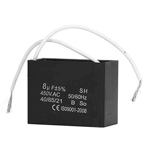 Generator Anlaufkondensator Lüftermotor Klimaanlage Betriebskondensator 8μF 450VAC von EVTSCAN
