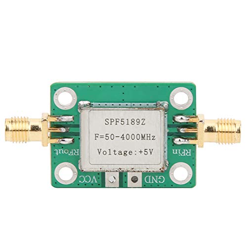 HF-Verstärkermodul, SPF5189 0,6 dB HF-Verstärkermodul 0,1-4000 MHz Breitband-LNA-Signalverstärkungsempfängerplatine von EVTSCAN