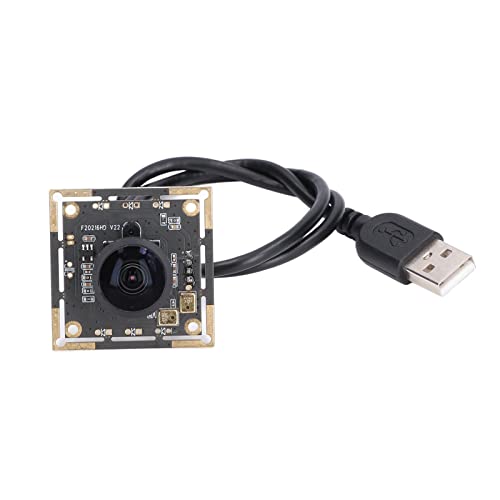 Kameramodul, 2 MP Kameramodul 180° 2,5 mm Manueller Fokus USB 2.0 Webcam-Board mit Mikrofon HBVCAM‑F20216HD von EVTSCAN
