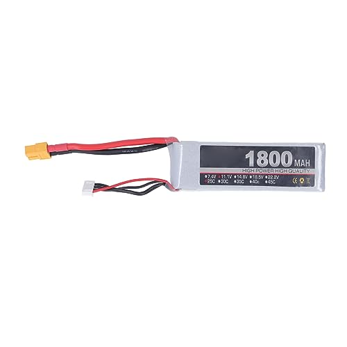 Lipo -Akku leistungsstarke 1800 mAh 25c für das RC -Modellflugzeug mit hoher Kapazität (XT60) von EVTSCAN