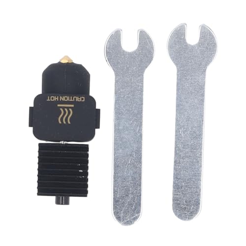 Messingdüse Hot End Kit Hochgenauige abnehmbare Extrusionsheizungsblock mit hitzebeständigem Silikonsocken für A1 A1 Mini 3D -Drucker (0.2mm) von EVTSCAN