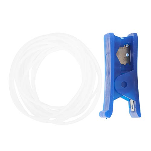 PTFE Rohrschneider Kit scharfe Schlauchrohr -Rohr -Schneidwerkzeug für PE PU -Schlauch ID 2,0 mm OD 4,0 mm Blau anwendbar (White) von EVTSCAN