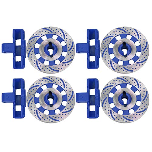 RC Hex Wheel Hub Bremsscheiben -Bremsscheiben -CD -Zubehör für UDR 1/7 RC -Auto (Blue) von EVTSCAN