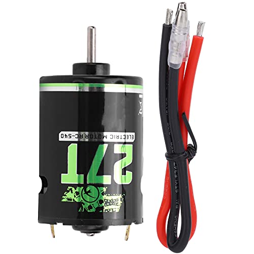 RC Motor -Upgrade -Teil -Zubehör für 1/14 RC -Auto Hochwertig gebürstet 540 Motor Green (27T) von EVTSCAN