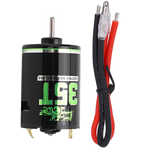 RC Motor -Upgrade -Teil -Zubehör für 1/14 RC -Auto Hochwertig gebürstet 540 Motor Green (35T) von EVTSCAN