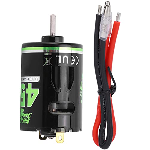 RC Motor -Upgrade -Teil -Zubehör für 1/14 RC -Auto Hochwertig gebürstet 540 Motor Green (45T) von EVTSCAN