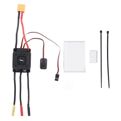 RC bürstenloser ESC 60A Water Proof Speed Controller 1/10 RC -Auto Aluminiumlegierung Material RC bürstenloser ESC 60A Water Proof Speed Controller 1/10 RC -Auto Aluminiumlegierung Material von EVTSCAN
