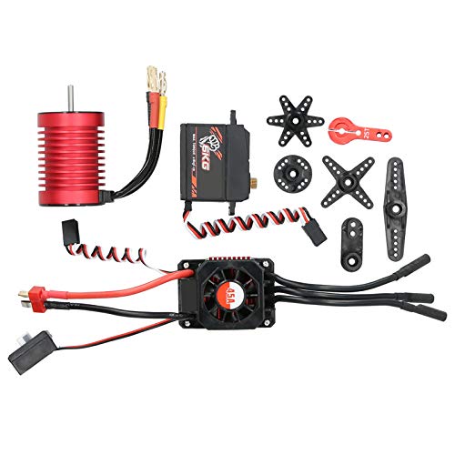 RC bürstenloser Motor Speed ESC Lenkung Metal Getriebe 1/10 Auto Rennen RC bürstenloser Motor Speed ESC Lenkung Metal Getriebe 1/10 Auto Rennen von EVTSCAN