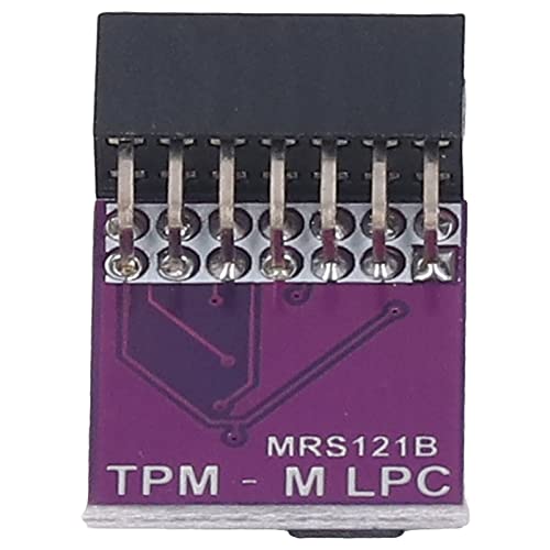 TPM 2.0-Modul, EVTSCAN TPM 2.0-Modul LPC 14-poliges Remote-Kartenverschlüsselungs-Sicherheitsboard-Zubehör für ASUS von EVTSCAN