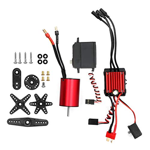Überschreiten Hobby 3800KV Motor ESC Servo -Set hoher Leistung für 1/14 1/12 bürstenloser Auto RC -Teile Überschreiten Hobby 3800KV Motor ESC Servo -Set hoher Leistung für 1/14 1/12 bürstenloser Auto RC -Teile von EVTSCAN