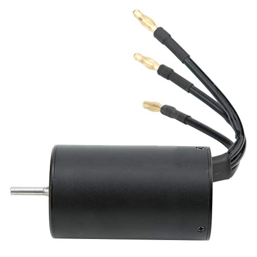 Übertreiben Sie 3660 wasserdicht 4 polnisch bürstenloser Motor Ersatzzubehör für hohe Effizienz für 1/10 bürstenloser Auto Schwarz (2600KV) von EVTSCAN
