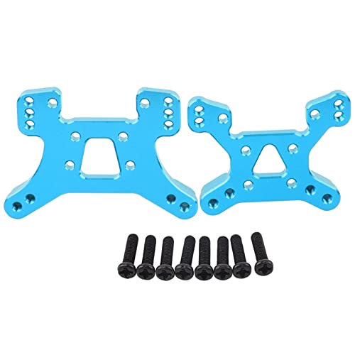 Vordere Heck -Stoßdrockenturm -Board -Set -Zubehör feine Verarbeitung Einfache Installation Geeignetes Wltoys 144001 1/14 RC -Auto Rot Blau (Blue) von EVTSCAN