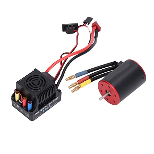 Wasserdichte bürstenlose 60A ESC Elektrische Gouverneur Short Line 3650 3900KV Motor mit 4mm Bananenanschluss -Stecker 1/10 RC Auto Wasserdichte bürstenlose 60A ESC Elektrische Gouverneur Short Line 3650 3900KV Motor mit 4mm Bananenanschluss -Stecker 1/10 RC Auto von EVTSCAN