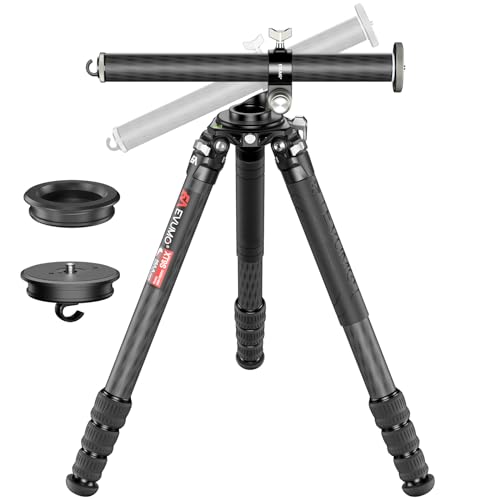 EVUMO Carbon Fiber Stativ mit horizontaler Mittelsäule, 81.9'' Professional Heavy Duty Carbon Bowl Tripod Stand für Canon Nikon Sony DSLR Kamera, Video Camcorder, 10-Layer Carbon Fibre Tube EVUMO Carbon Fiber Stativ mit horizontaler Mittelsäule, 81.9'' Professional Heavy Duty Carbon Bowl Tripod Stand für Canon Nikon Sony DSLR Kamera, Video Camcorder, 10-Layer Carbon Fibre Tube von EVUMO