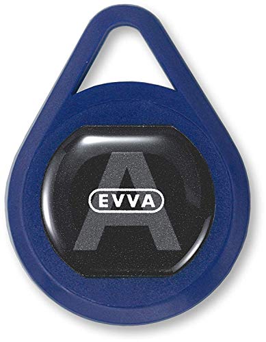 EVVA AirKey KeyTag für AirKey Zylinder - Identmedium Schlüsselanhänger - 1 Stück - blau von EVVA
