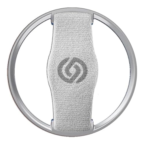 EWA MagOne Replaceable 360°Rotation Comfortable Elastic Finger Strap, Only Compatible MagOne 3rd Gen and MagOne Lite 3rd Gen-(Pack of 2)-Silver von EWA