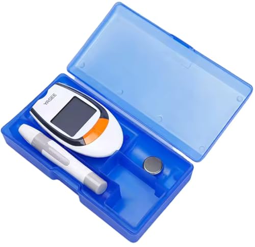 EWANTO 2x Blutzuckermessgerät Glucometer Diabetes Diagnostik Bluttest Blutzuckermessung Selbstkontrolle Schmerzfrei stechen EWANTO 2x Blutzuckermessgerät Glucometer Diabetes Diagnostik Bluttest Blutzuckermessung Selbstkontrolle Schmerzfrei stechen von EWANTO