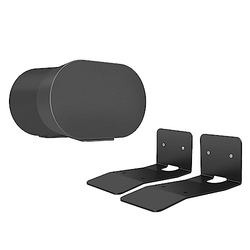 EWIGE Wandhalterung für Sonos Era 300 - Halter an der Wand Wandhalter Wall Mount (2Stück, Black) von EWIGE