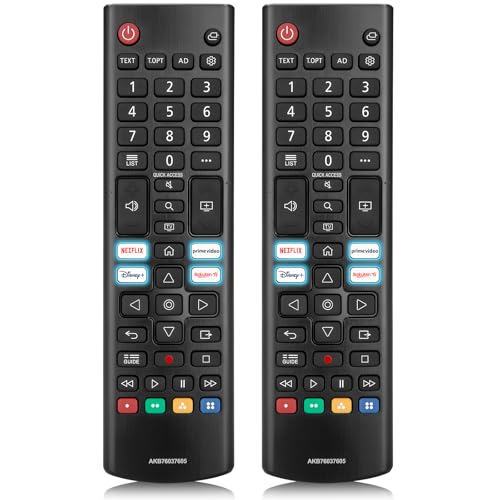 2er Pack Universeller Fernbedienung für alle LG Fernseher UHD OLED EVO QHD QNED NanoCell 4K 8K Smart TVs Ersatz Fernbedienung für Magic Remote AKB75855501 AN-MR20GA AKB76040301 AKB75095308 AKB76037605 2er Pack Universeller Fernbedienung für alle LG Fernseher UHD OLED EVO QHD QNED NanoCell 4K 8K Smart TVs Ersatz Fernbedienung für Magic Remote AKB75855501 AN-MR20GA AKB76040301 AKB75095308 AKB76037605 von EWO'S