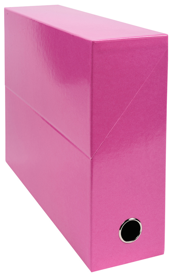 EXACOMPTA Archivbox Iderama, Karton, 90 mm, rosa von EXACOMPTA