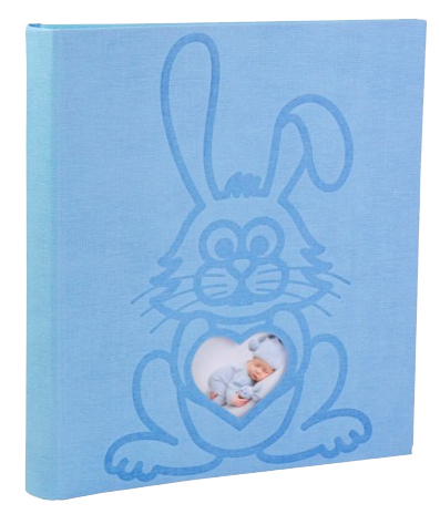 EXACOMPTA Babyalbum Teddy, 290 x 320 mm, hellblau von EXACOMPTA