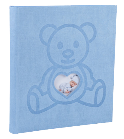 EXACOMPTA Babyalbum Teddy, 290 x 320 mm, hellblau von EXACOMPTA