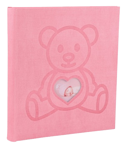 EXACOMPTA Babyalbum Teddy, 290 x 320 mm, rosa von EXACOMPTA