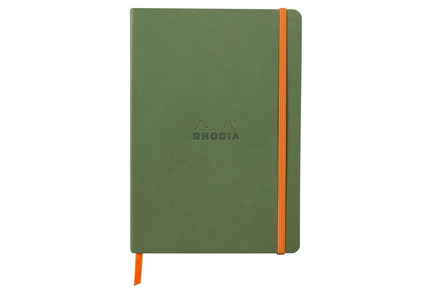 EXACOMPTA Einsteck-Fotoalbum Notizbuch A5 Softcover 80 Bl elfenbein 90g liniert, Salbeigrün 117374C, Rhodia, Blöcke, Hefte und Notizbücher von EXACOMPTA