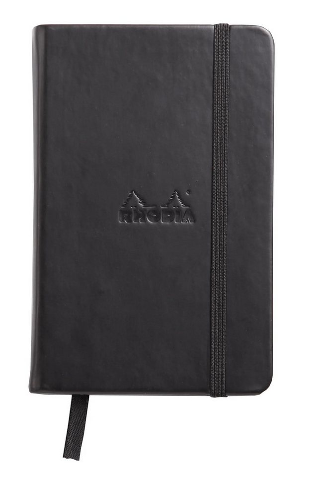 EXACOMPTA Einsteck-Fotoalbum Webnotebok A6 9x14cm 96 Blatt dot/punktkariert 90g Schwarz 118569C, Rhodia, Blöcke, Hefte und Notizbücher von EXACOMPTA