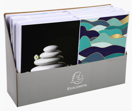 EXACOMPTA Einsteckalbum Fantaisie, 175 x 230 mm, im Display von EXACOMPTA
