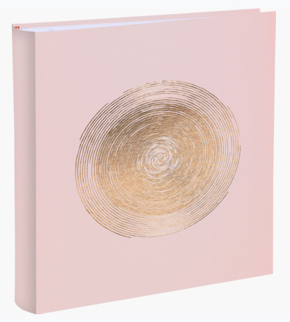 EXACOMPTA Fotoalbum Ellipse, 290 x 320 mm, rosa von EXACOMPTA