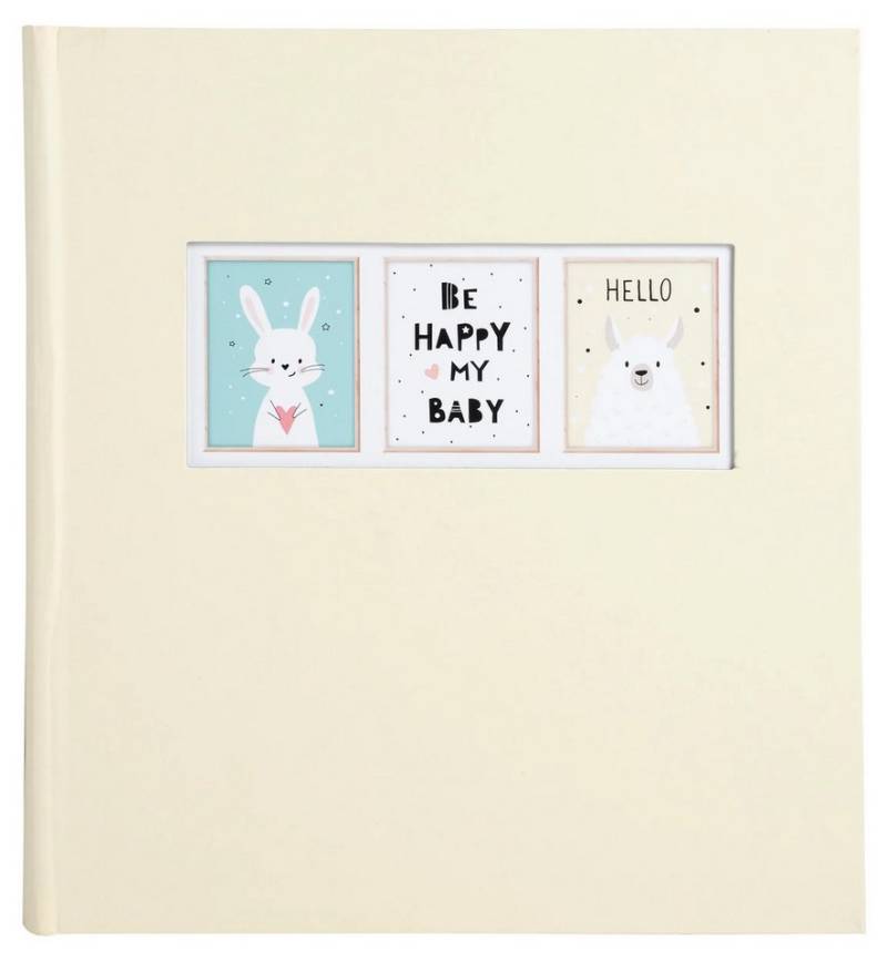 EXACOMPTA Fotoalbum Fotoalbum für Kinder-/Babyfotos 60 Seiten weiß 29x32cm Blau 16546E von EXACOMPTA