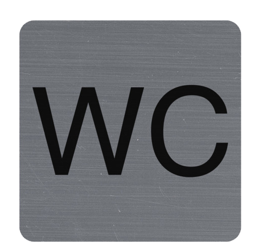 EXACOMPTA Hinweisschild , WC, von EXACOMPTA