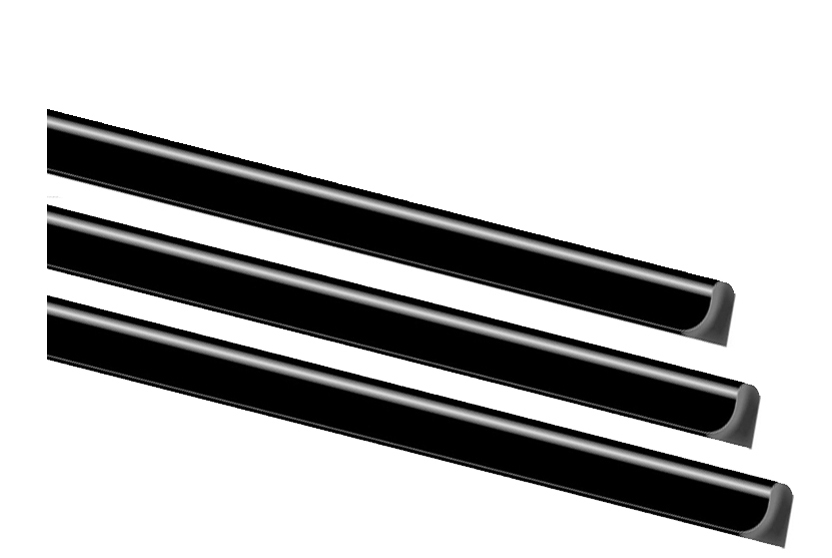 EXACOMPTA Klemmschiene Serodo, A4, 12 mm, schwarz von EXACOMPTA