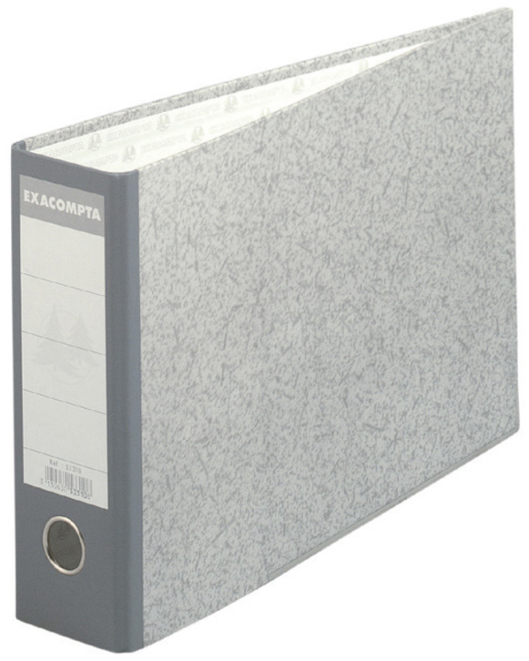 EXACOMPTA Ordner Wolkenmarmor, A4 quer, 70 mm, grau EXACOMPTA Ordner Wolkenmarmor, A4 quer, 70 mm, grau von EXACOMPTA