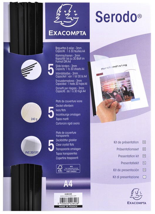 EXACOMPTA Präsentationskit Serodo, DIN A4 EXACOMPTA Präsentationskit Serodo, DIN A4 von EXACOMPTA