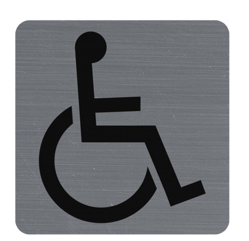 EXACOMPTA Selbstklebeschild , Behindertengerecht, von EXACOMPTA