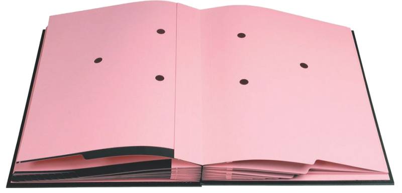 EXACOMPTA Unterschriftenmappe, DIN A4, 20 Fächer, schwarz von EXACOMPTA