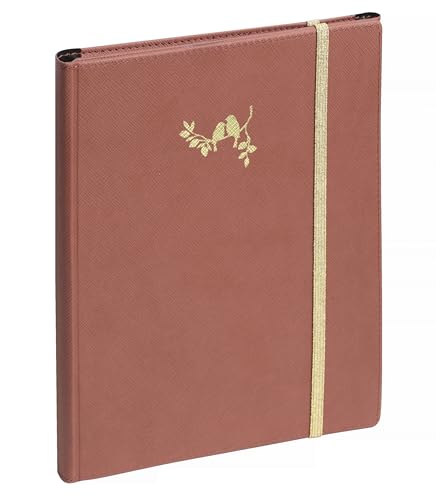 Exacompta - 2001071E – Tischkalender SAD 20W All in One – Format 15 x 21 cm – Wochenkalender 16 Monate – September 2025 bis Dezember 2026 – Farbe Elise von EXACOMPTA