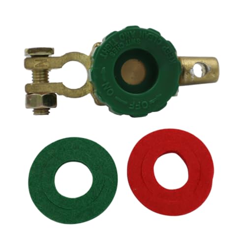 EXAOMBLE 1 Set Batterieklemmenclip Batterieschnellverschluss Autobatterieklemme Autoklemmenverbinder Zinklegierung Kupferbeschichtung von EXAOMBLE