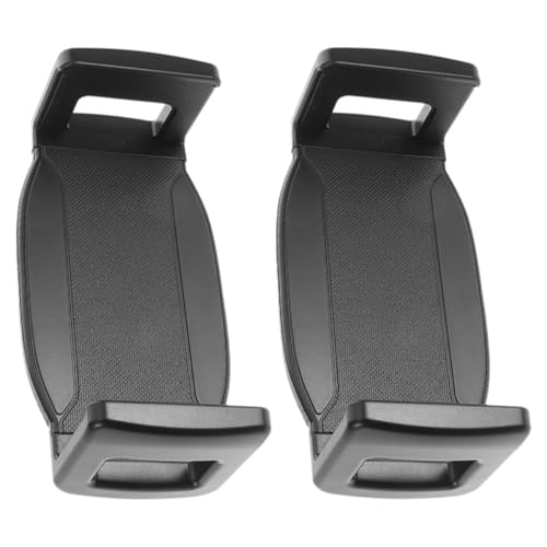 EXAOMBLE 2 Stück Handy-Tablet-Halter Telefonhalterung Handyhalterung Fürs Auto Handy Autohalterung Telefon Cradle Mount Auto Telefon Halterung Kfz-handyhalterung Plastik Black von EXAOMBLE