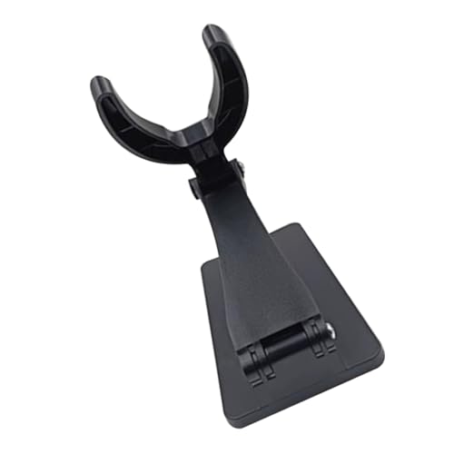 EXAOMBLE Scanner-Halterung Halter für Barcode-Scanner Schraubenscanner Kleiderbügelhalter für den Einzelhandel Münzaufstellungskoffer Handheld-Barcode-Scanner Abs Black von EXAOMBLE