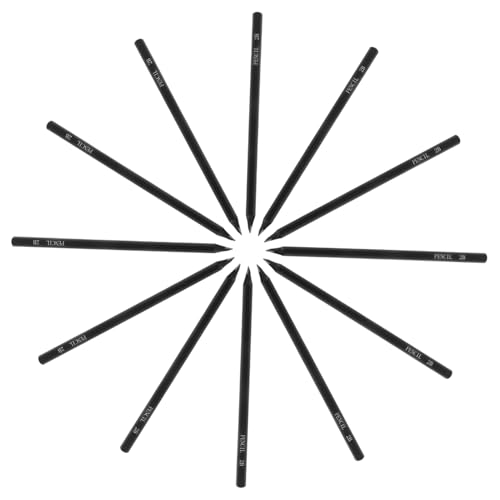 EXCEART 1 Satz Zeichenstift Skizzier- Und Zeichenwerkzeuge Stifte Für Profis Skizzieren 2b Skizzierwerkzeuge Zeichnungs- Und Skizzierwerkzeuge Professionelle Kunstbleistifte Black Gummi von EXCEART