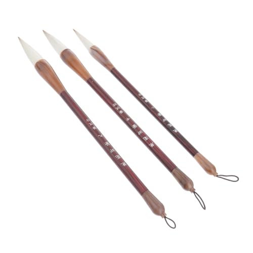 EXCEART 1 Satz Zeichnenpinsel Wolf Tipp Stift Mit Schreiben Wesentlich Malerei Für Kalligraphie-schreibpinsel Hölzern 3 Stück EXCEART 1 Satz Zeichnenpinsel Wolf Tipp Stift Mit Schreiben Wesentlich Malerei Für Kalligraphie-schreibpinsel Hölzern 3 Stück von EXCEART