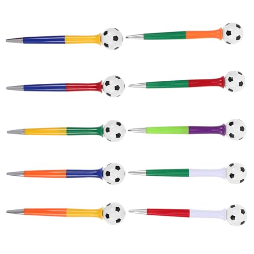 EXCEART 10 Stück Fußballstift Schreiben Von Schreiben Cartoon-schreibwaren-stift Sportstifte Niedliche Cartoon-stifte Kugelschreiber Handschriftliche Stifte Stift Für Mädchen Plastik EXCEART 10 Stück Fußballstift Schreiben Von Schreiben Cartoon-schreibwaren-stift Sportstifte Niedliche Cartoon-stifte Kugelschreiber Handschriftliche Stifte Stift Für Mädchen Plastik von EXCEART