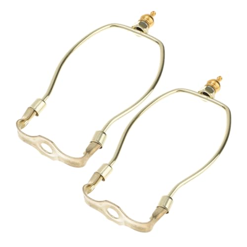 EXCEART 2 Sätze Chrom -Krokodil -Beleuchtungszubehör Lampenschirm Lattenlampenhalter Halterung für Stehlampe Halterung Lampe Lampenteile zur Herstellung von Lampen Legierung Golden EXCEART 2 Sätze Chrom -Krokodil -Beleuchtungszubehör Lampenschirm Lattenlampenhalter Halterung für Stehlampe Halterung Lampe Lampenteile zur Herstellung von Lampen Legierung Golden von EXCEART