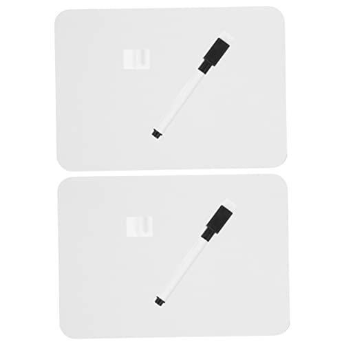 EXCEART 2 Sätze Tafel Studenten Löschbar Malerei Schreiben Kleinkinder Mini Für Planke Weiß Whiteboard Zeichnung Tipp Malbrett Pvc EXCEART 2 Sätze Tafel Studenten Löschbar Malerei Schreiben Kleinkinder Mini Für Planke Weiß Whiteboard Zeichnung Tipp Malbrett Pvc von EXCEART