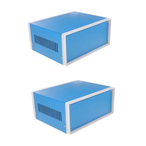 EXCEART 2 Stück Box Metallgehäuse Hartschalenkoffer Tragbarer Projektkoffer Elektronische Gehäuse Projektboxen Behälter Aluminium Klein Mit Produkt DIY Anschlussgehäuse Metallgehäuse Blau EXCEART 2 Stück Box Metallgehäuse Hartschalenkoffer Tragbarer Projektkoffer Elektronische Gehäuse Projektboxen Behälter Aluminium Klein Mit Produkt DIY Anschlussgehäuse Metallgehäuse Blau von EXCEART